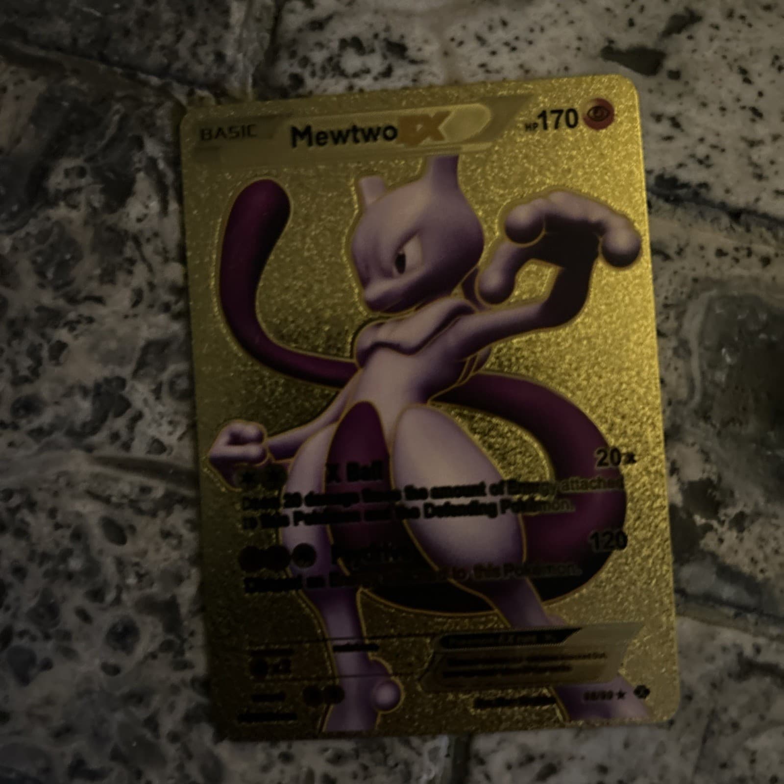 Mewtwo EX (98 Full Art) 98/99 Next Destinies Holo