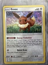 Pokémon TCG Eevee Holo Promo Card 11/12 McDonald's 2018 LP