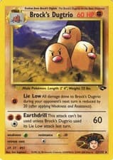 Brock's Dugtrio - Gym Challenge - 022/132 - Rare