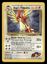 Pokemon TCG Gym Challenge #027/132 Koga's Pidgeotto LP+