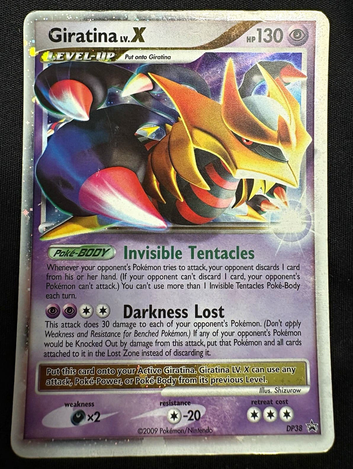 Giratina LV.X DP38 Diamond and Pearl Holo Promo Pokemon LP