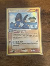 Swampert EX Crystal Guardians Stamped Reverse Holo 27/100