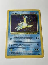 Lapras 10/62 Fossil Holo