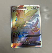 Pokemon TCG Sylveon GX 158/145 SM Guardians Rising Secret Rare Full Art Holo
