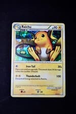 Raichu - 10/123 (Cracked Ice Holo) Holo Rare Deck Exclusives 010/123 LP