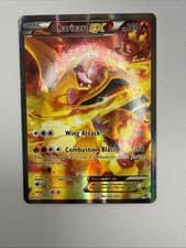 Charizard EX XY121 Black Star Promo Holo Full Art Pokemon Card Clean Front
