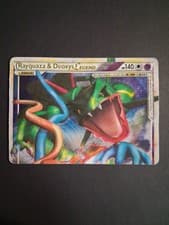Rayquaza & Deoxys Legend (Top) 89/90 Undaunted Holo Pokemon Card HP Condition
