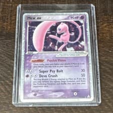 Mew ex Holon Phantoms Holo Ultra Rare 100/110