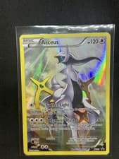 Arceus XY83 Black Star Promo Full Art Holo Pokémon Card English DMG