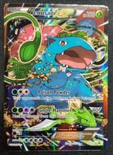 Pokemon TCG Venusaur EX Full Art Holo XY Black Star Promo Heavely Played xy123