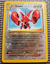 2001 Pokemon Neo Discovery #29 Scizor LP+