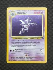 1999 Pokémon TCG Card Haunter 6/62 Holo Rare Fossil Unlimited