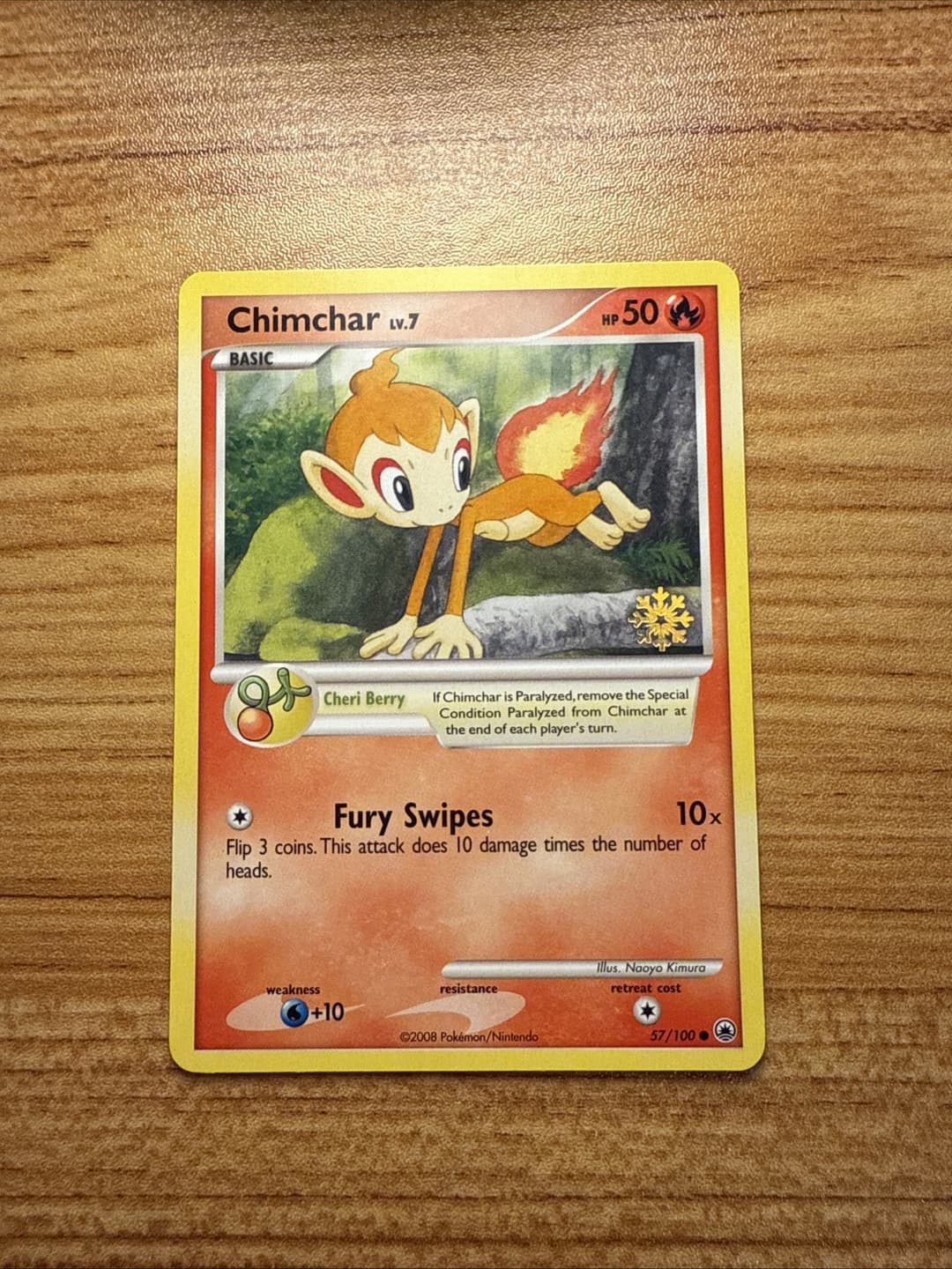 Chimchar - 57/100 - Countdown Calendar Promos