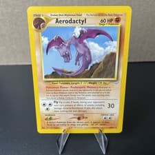 Pokemon Neo Revelation AERODACTYL Unlimited Rare 15/64 LP+