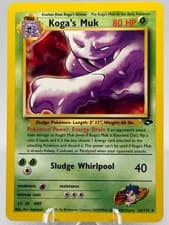 Pokemon Koga's Muk 26/132 Gym Challenge Rare NM