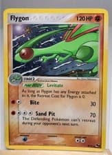 Flygon 3/17 Rare POP Series 4 Pokemon Holo Heavily Played