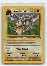 Aerodactyl (1) 01/62 Fossil Unlimited Holofoil Pokemon