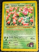 Erika's Ivysaur 41/132 Gym Challenge Vintage 2000 WotC NM Pokémon Card TCG