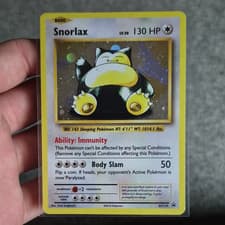 Pokémon TCG Snorlax XY179 Holo Promo 130 HP English - The Pokémon Company