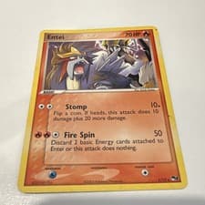 The Pokémon Company Entei 001/017 POP Series 2 Rare Regular 70 HP Basic EN 2005
