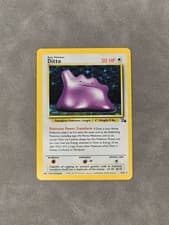 Pokémon TCG Ditto 3/62 Holo Rare Unlimited WOTC Fossil - LP