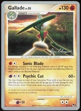 Gallade 2/17 Rare POP Series 7 Pokemon Holo Near Mint