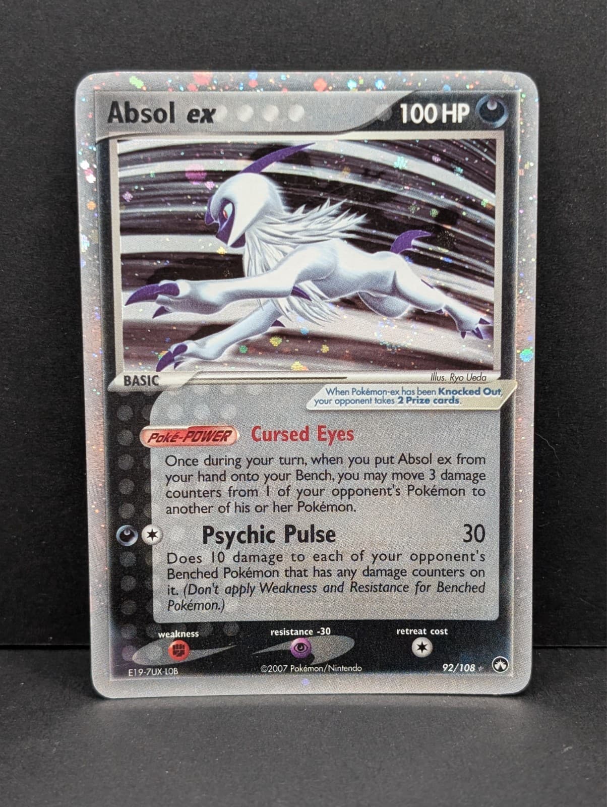 Absol ex 92/108 Power Keepers Holo Ultra Rare Pokemon TCG Nintendo LP