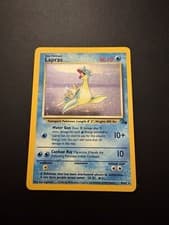 POKEMON TCG LAPRAS 10/62 FOSSIL SET HOLO RARE!!