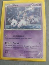 2017 Pokémon Mew Holo Black Star Promo #XY192 Mythical Collection