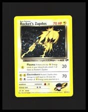 Rocket's Zapdos Pokémon Gym Challenge 15/132 HOLO RARE