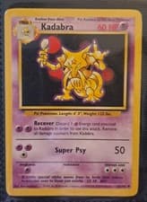 Kadabra 032/102 Base Set (Shadowless) Regular