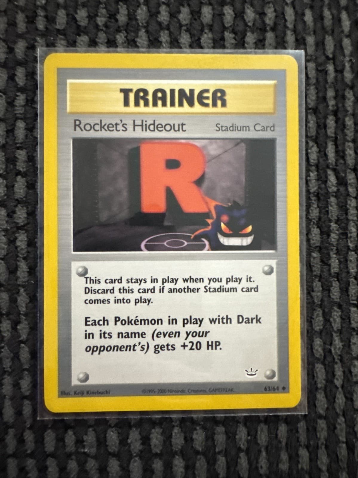 Rocket's Hideout 63/64 Neo Revelation Regular