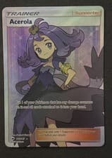 Pokemon Acerola (Full Art) 142/147 SM-Burning Shadows Holo Ultra Rare