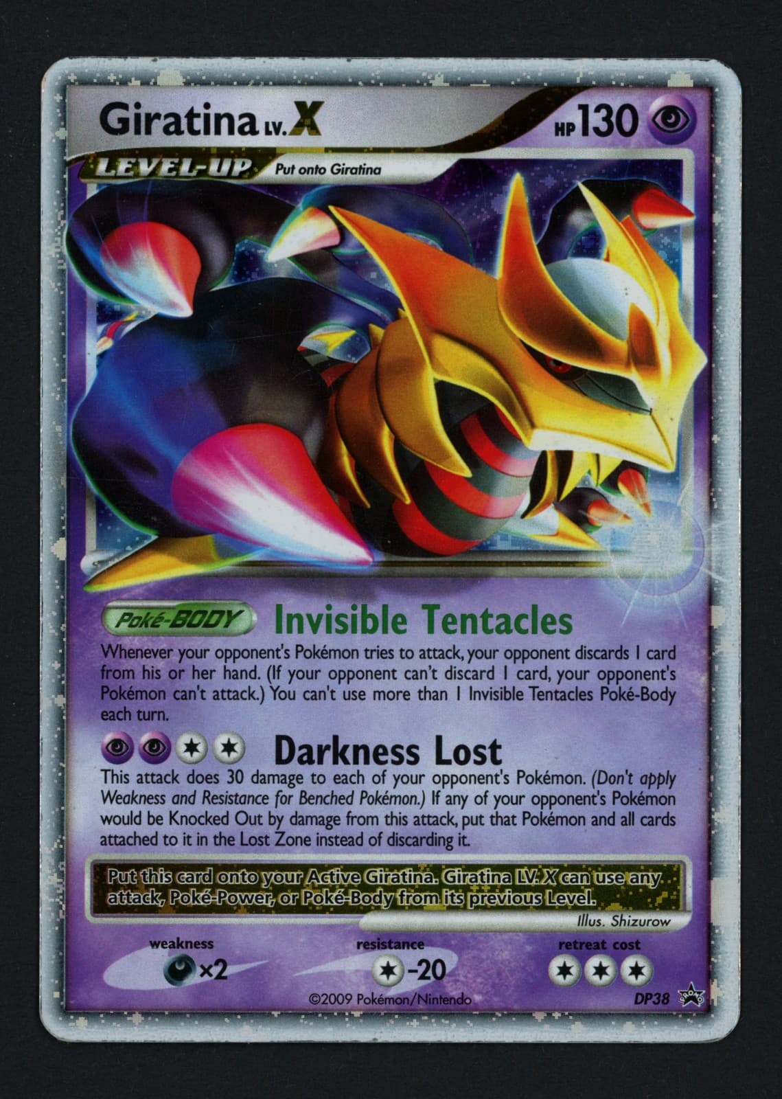 Giratina LV.X DP38 Diamond and Pearl Holofoil Promo Pokemon TCG