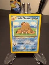 Pokémon TCG Light Piloswine Neo Destiny Regular Rare 26/105 HP DMG