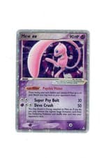 *POOR CONDITION* Pokemon TCG Mew EX 100/110 Holon Phantoms Holo 2006 Ultra Rare