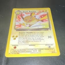 The Pokémon Company Legendary Collection Dark Raichu 7/110 Rare HP70