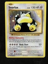 Pokemon Snorlax Cosmos Holo Black Star Promo XY179 HP/DMG