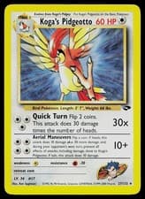 Pokemon Card Gym Challenge Koga's Pidgeotto 27/132 Unlimited Rare