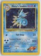 Misty's Seadra (Prerelease) Promo WoTC Promo 009/132 MP