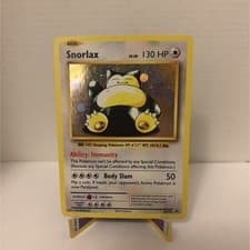Snorlax XY179 XY Holo