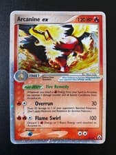 POKEMON ARCANINE EX HOLO RARE 83/92 LEGEND MAKER ENGLISH EX
