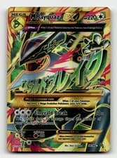 M Rayquaza EX (Shiny Full Art) 98/98 XY - Ancient Origins Holofoil Pokemon