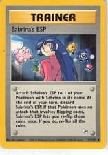 Sabrina's ESP 117/132 Uncommon Gym Heroes Pokemon Unlimited LP Sugimori