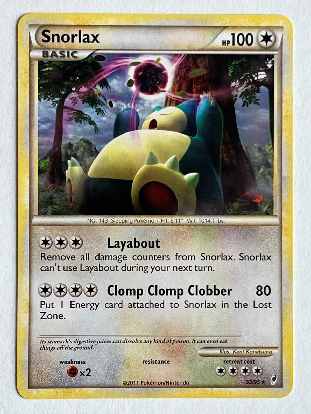 Snorlax 33/95 Call of Legends Regular