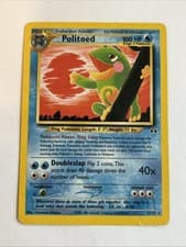 Politoed 27/75 Neo Discovery Unlimited Edition WOTC Pokemon