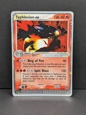 Typhlosion ex 99/100 Sandstorm Holo Rare Vintage Pokemon TCG e-reader MP