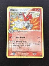 Blaziken 001/017 POP Series 1 Holo HP/Damaged