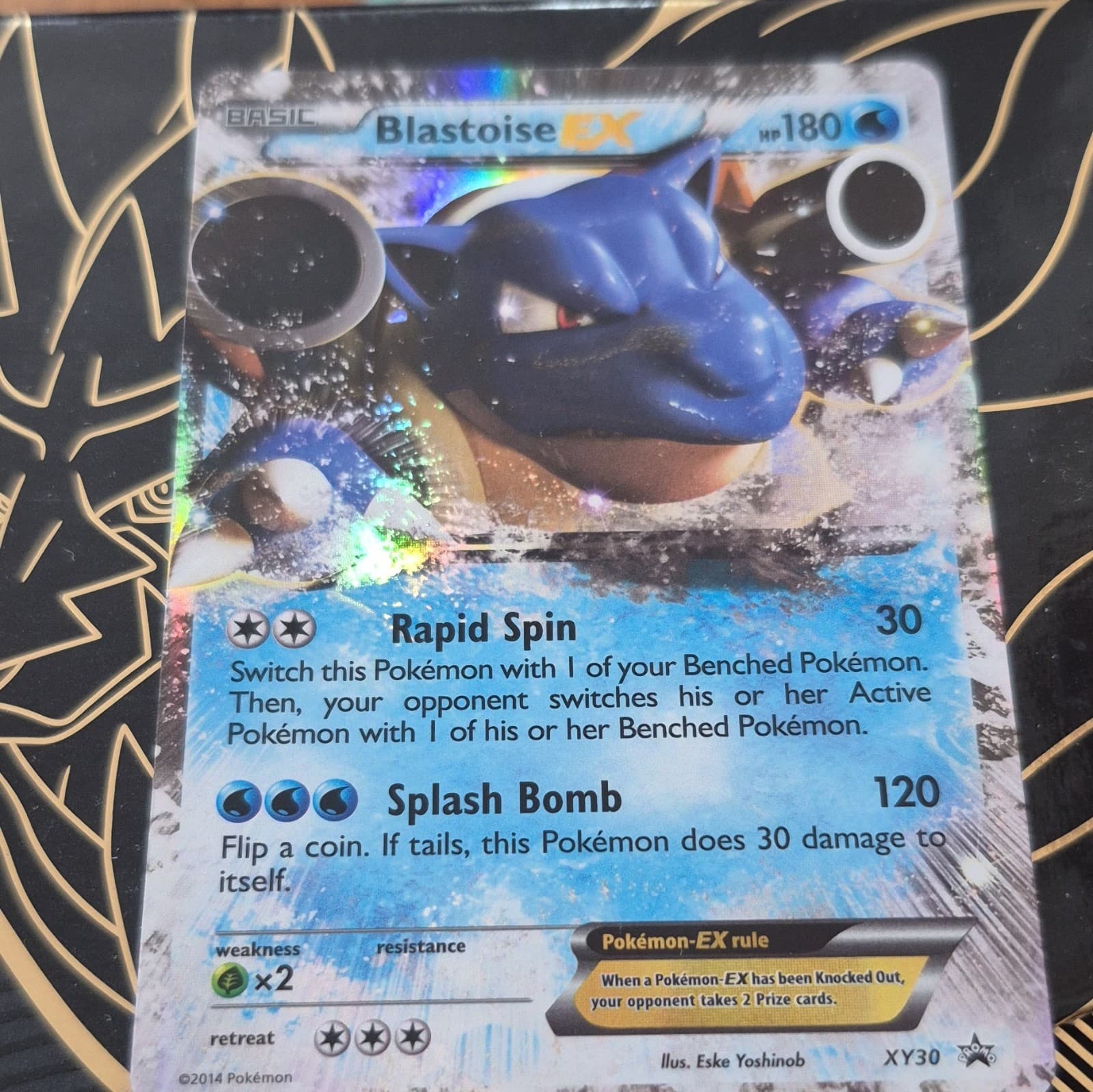 Pokémon TCG Blastoise EX - XY30 - XY Promo Holo (2014) 180 HP Pokémon