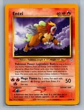 Entei #17/64 Unlimited Neo Revelation (Naoyo Kimura) Pokemon Card NM-/LP+